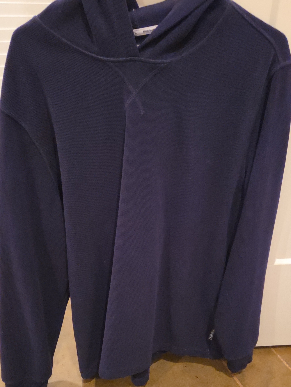 Eddie Bauer Navy Blue Crewneck Hoodie Sweater